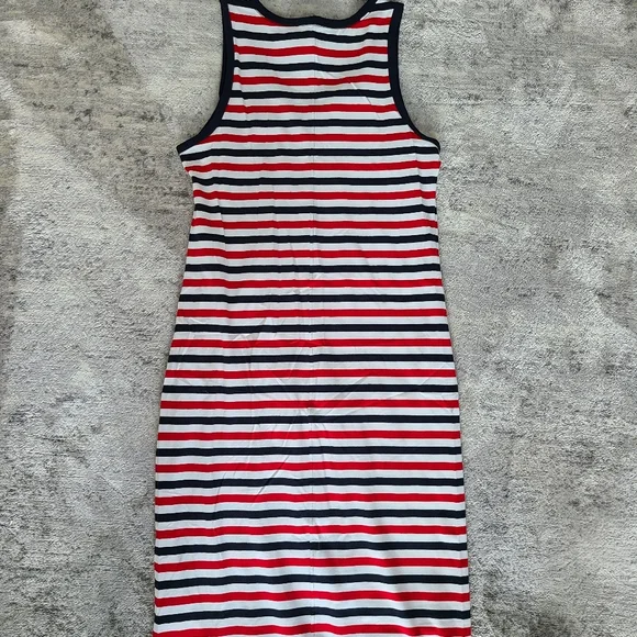 Tommy Hilfiger Striped Jersey Maxi Dress Size S - Picture 8 of 8